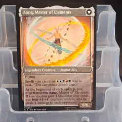Magic: The Gathering Avatar Aang & Aang, Master of Elements legendary creature … - Image 2
