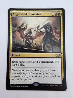 Anguished Unmaking Commander: Tarkir: Dragonstorm • Regular MTG - Image 1