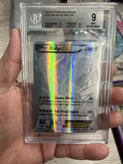 Pokemon Dialga EX XY Phantom Forces Secret Rare Full Art #122 BGS 9 - Image 1