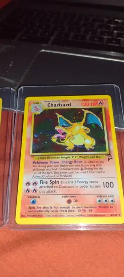 Charizard Base Set 2 Pokemon Holo English Card 4/130 - Image 5