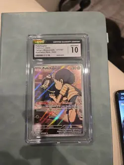 CGC 10 Poltchageist 171/167 Twilight Masquerade Illustration Rare Pokemon Card - Image 1