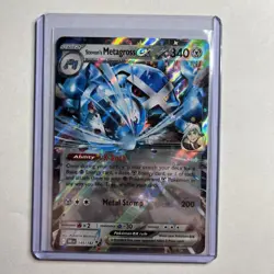 Pokemon Steven's Metagross EX 145/182 Destined Rivals Double Rare NM Free Ship - Image 1