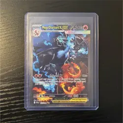 Pokemon Mega Charizard X EX 125/094 Phantasmal Flames Holo 360 HP Special Rare - Image 1