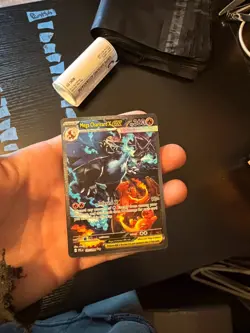 Pokemon Mega Charizard X EX 125/094 Phantasmal Flames Holo 360 HP Special Rare - Image 3