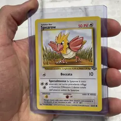 Pokemon Trading Card Game TCG Jungle Italian Spearow 62/64 NM Near Mint Vintage - Image 2