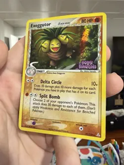 Exeggutor 41/110 - Reverse Holo Pokemon TCG Holon Phantoms Stamped - Image 4
