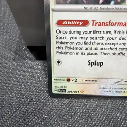 Pokemon TCG Ditto 201/091 S&V: Paldean Fates Shiny Holo Rare - Image 4