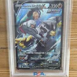 Pokemon Rapid Strike Urshifu V Holo Brilliant Stars TG20/TG30 PSA 10 - Image 3
