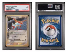 2005 POKEMON EX DELTA SPECIES #8 LATIAS-HOLO DELTA SPECIES PSA MT 7 - Image 1