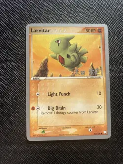 Pokemon TCG - Larvitar 63/109 - 2005 World Championship (Takashi Yoneda) - LP/MP - Image 1