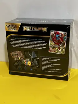 Pokemon TCG Mega Evolutions Elite Trainer Box Lucario Art SEALED NEW - Image 2