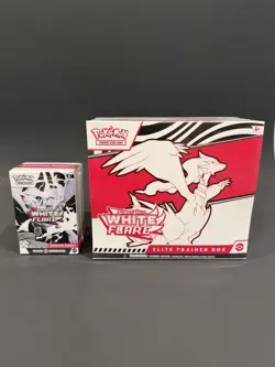 Pokemon White Flare Elite Trainer Box ETB and Booster Bundle Factory Sealed - Image 1