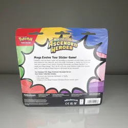 Pokemon Mega Evolution Ascended Hero’s Tech Sticker Collection Charmander - Image 2
