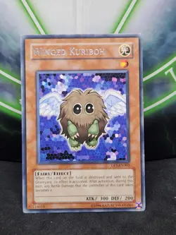 Yugioh Winged Kuriboh DP1-EN005 Rare Unlimited NM - Image 1