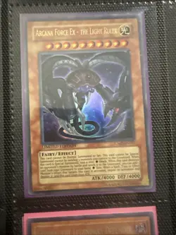 Yugioh Arcana Force Ex - the Light Ruler JUMP-EN027 Ultra Rare LP - Image 1