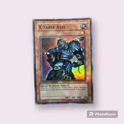 Yugioh! X-Saber Axel - HA01-EN010 Super Rare Limited Edition Holo Near Mint - Image 1