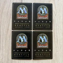 Mtg 2x Gold Border Survival of the Fittest 1998 Brian Selden Magic The Gathering - Image 4