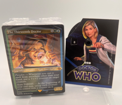 The 13th Doctor- MTG Commander Deck w/ lifetracker and plane chase cards-SEALED - Image 2