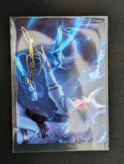 Sage's Nouliths Art Card (Gold-Stamped Signature) 5/53 MTG: FINAL FANTASY NM - Image 1