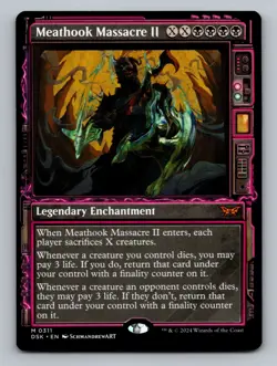 Meathook Massacre II (Showcase) M Duskmourn: House of Horror 311 NM - Image 1