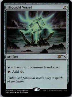 Thought Vessel (Bring-a-Friend Promo) P Unique and Miscellaneous Promos 1 NM Foi - Image 1