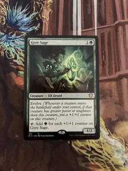 Gyre Sage Commander: Innistrad: Midnight Hunt NM MTG - Image 1
