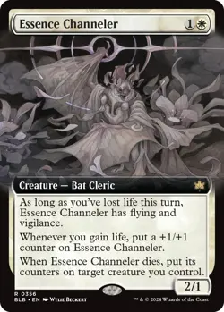 MTG Essence Channeler (Extended Art) [Bloomburrow] Near Mint Magic - Image 1