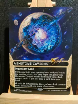 Gemstone Caverns - Edge of Eternities: Stellar Sights - NM (see pics) MTG - Image 1