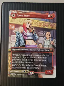 Gwen Stacy M 0202 (Borderless) Marvel's Spider-Man Regular - Image 1