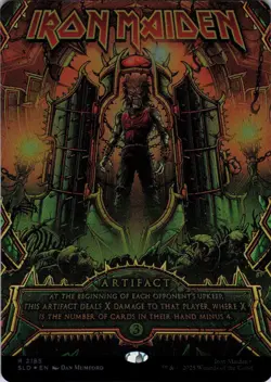 Iron Maiden (Rainbow Foil) - Secret Lair Iron Maiden - 2185 - NM Foil - Image 2