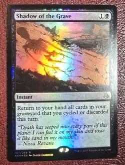 Shadow of the Grave - Foil - MtG Amonkhet - R107 NM 2017 - Image 2