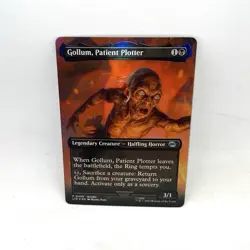 Gollum, Patient Plotter (Borderless) (LTR Bundl) Foil Promo 450 P NM MTG - Image 1