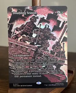 Doubling Season (Borderless) Teenage Mutant Ninja Turtles Foil MYTHIC - Image 1