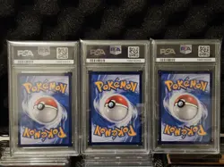 Pokemon 2024 Jubilant Collection Squirtle Bulbasaur Charmander PSA 10 Sequential - Image 2