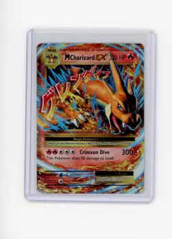 2016 M Charizard EX Evolutions 13/108 Ultra Rare Pokemon Card MP - Image 1