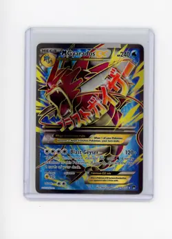2016 M Gyarados EX BREAKpoint 115/122 Full Art Pokemon Card MP - Image 1