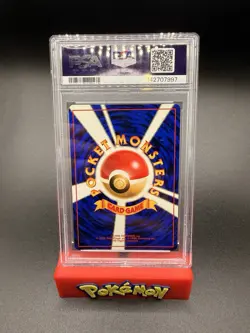 Pokemon PSA 9 MINT 1999 Slowking Neo Genesis Japanese Holo Original Card SWIRL!! - Image 3