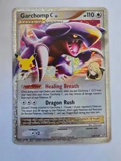 Garchomp C LV.X 145/147 Celebrations: Classic Collection Pokemon NM - Image 1