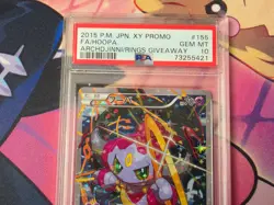 Hoopa 2015 Pokemon Japanese XY Promo #155/XY-P Archdjinni Rings Movie - PSA 10💎 - Image 3