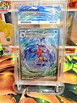 Pokemon, 2023 PARADOX RIFT, GARCHOMP EX, Special Illustration Rare, #245 Graded - Image 1