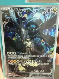 N’s Zekrom 031 Black Star Promo - Pokemon TCG Ascended Heroes ETB Full Art Holo - Image 3