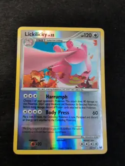 Pokemon TCG Lickilicky Platinum 33/127 Reverse Holo Rare - Image 1