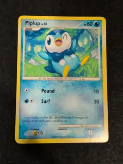 Piplup - 121/147 - Common LP, English Pokemon Supreme Victors - Image 1