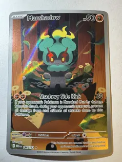 Pokemon TCG Marshadow 146/132 Mega Evolution Illustration Rare Holo - Image 1