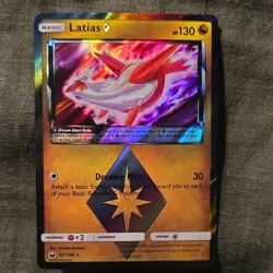 Pokemon Latias Prism Star Prism Rare Holo 107/168 Sm-Celestial Storm - Image 1