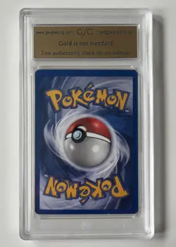 Pokemon Karte Machomei Holo 1. Edition 8/102 Base Set Deutsch German GSG/PSA 5.5 - Image 2