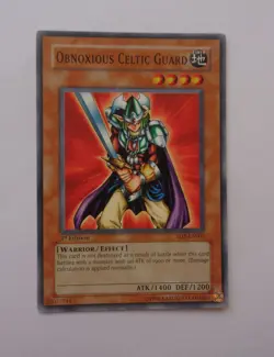 Obnoxious Celtic Guard SD5-EN007 (Common, 1st Edition, Lightly Played / LP) - Image 1