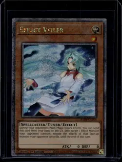 2020 Yu-Gi-Oh! Quarter Century Stampede Effect Veiler #RA04-EN004 - Image 1