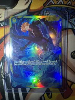 Bandai Sanji OP06-119 Secret Rare Foil Wings of the Captain One Piece CCG JP - Image 1