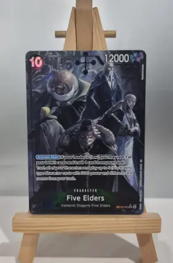 Five Elders (OP13-082) (V.2) Alt Art One Piece TCG English - Image 1